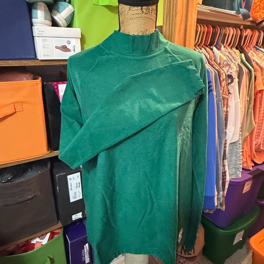 Free People Green Restoration  Layer NWOT - Picture 4 of 15